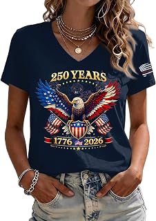 250 Anniversary USA Shirt Women 4Th of July Shirts 1776-2026 250Th Birthday T-Shirt Patriotic Tops