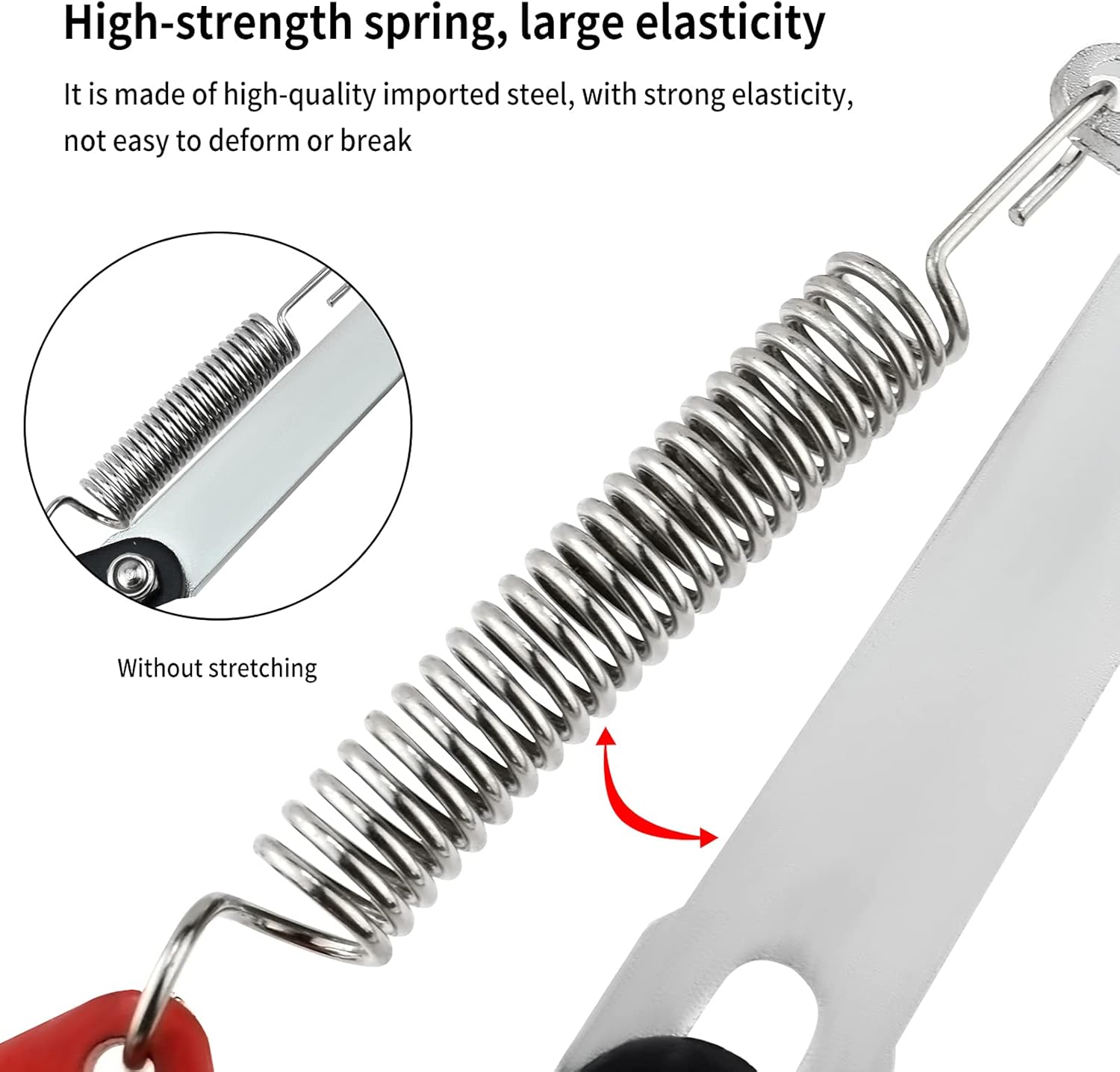 BAYTORY Extendable Tree Pruner Saw Head Without Pole, High-Altitude Branches Trimmer Pruning Shears, Harvester Clipper for Plant Twig Vine, Garden Trimming Tool