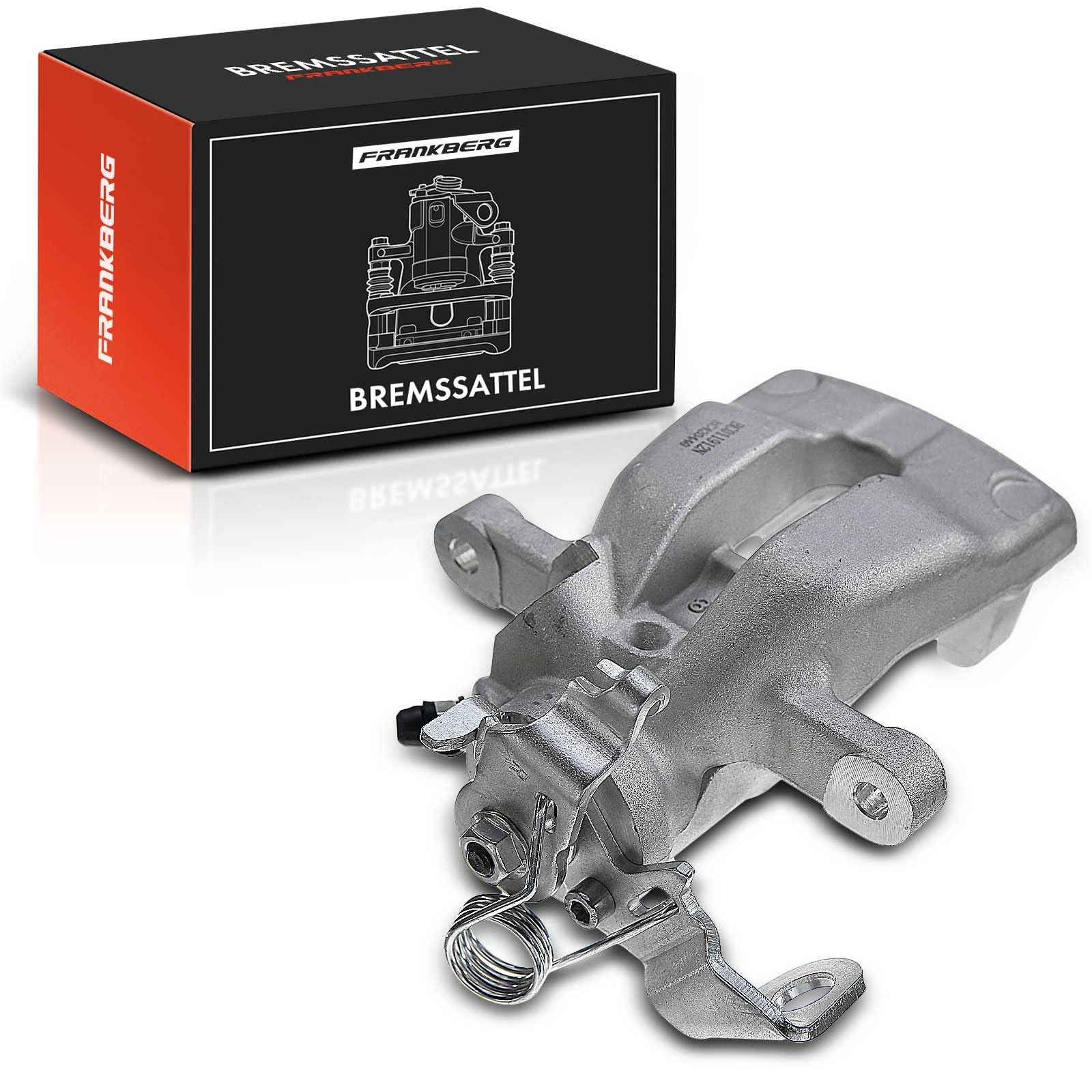Frankberg Pinza freno Sistema frenante Staffa pinza freno Posteriore Destra allum.i.n.io Compatibile con Astra G T98 Meriva X03 Zafira A T98 Replace# 93170607