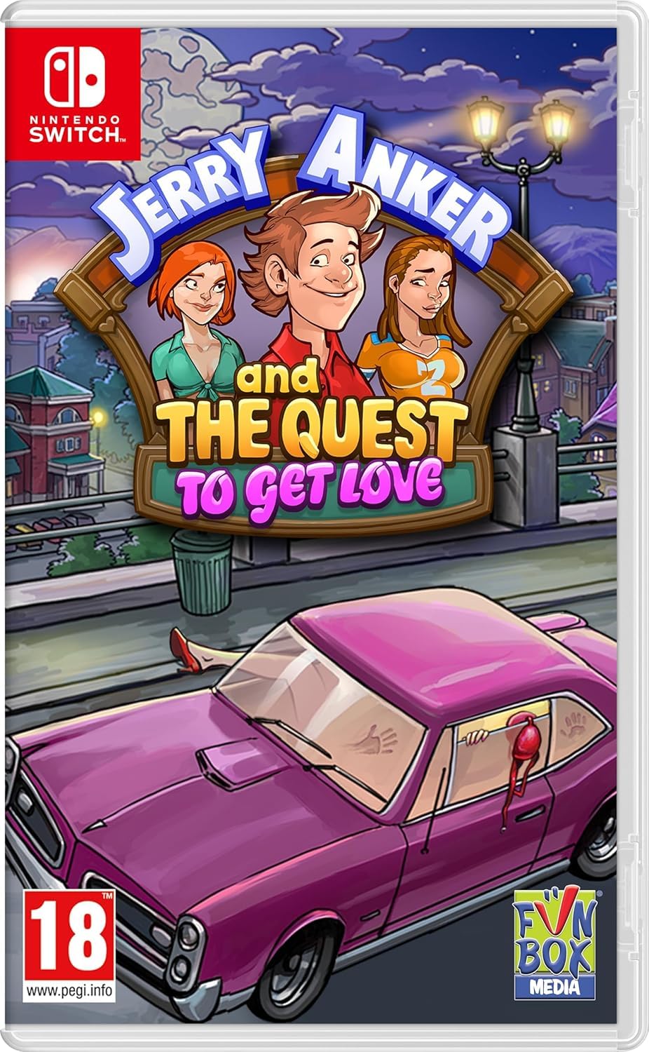 質問あればどうぞお気軽に！4月20日取り下げNintendo Switch Amazon.com: Jerry Anker and the Quest to Get Love - For Nintendo