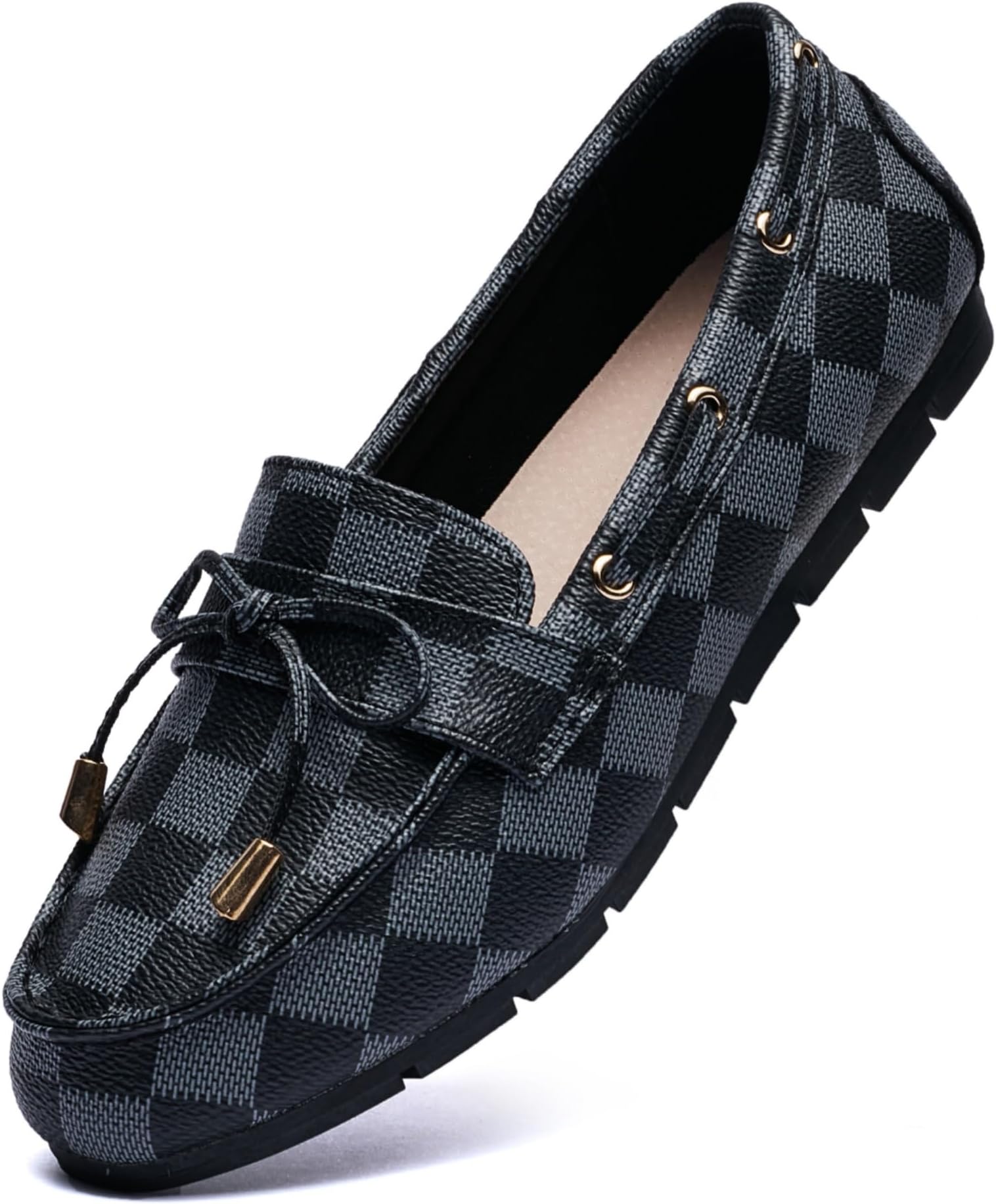 Loafers for Women Comfortable Slip On Flats with Memory Foam Insole for Daily Wearing