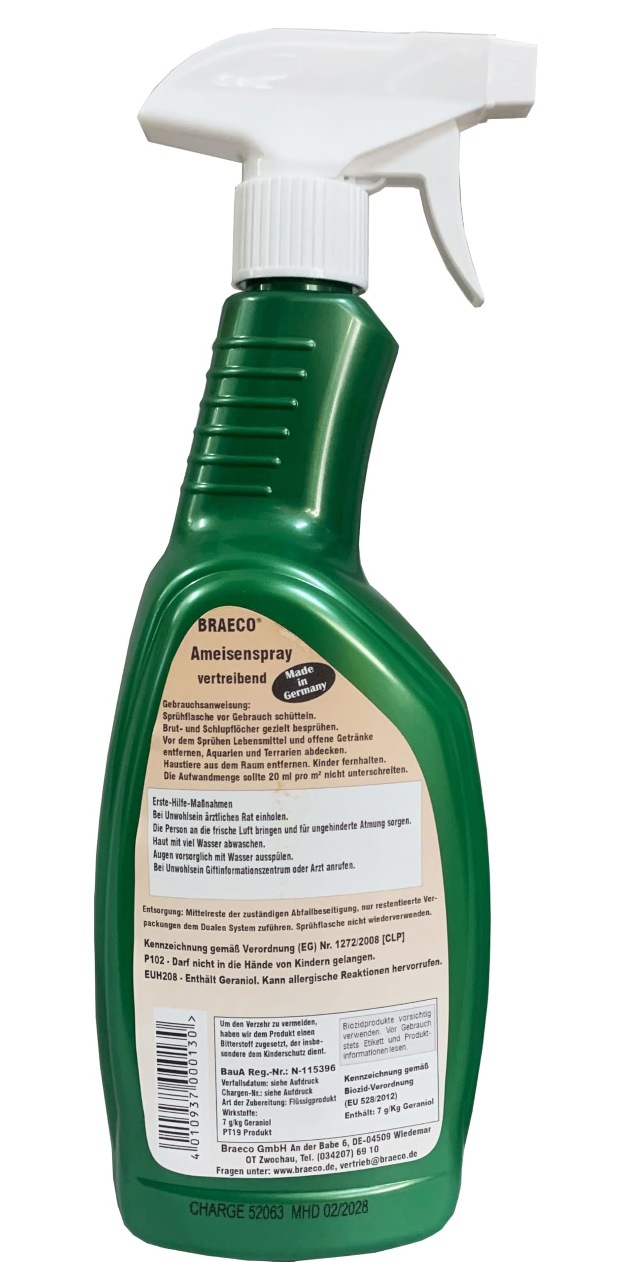 Einkaufswagenchip Smiley + 2x 750ml Ameisenspray vertreibende Wirkung PT 19 Repellent ohne Treibgas