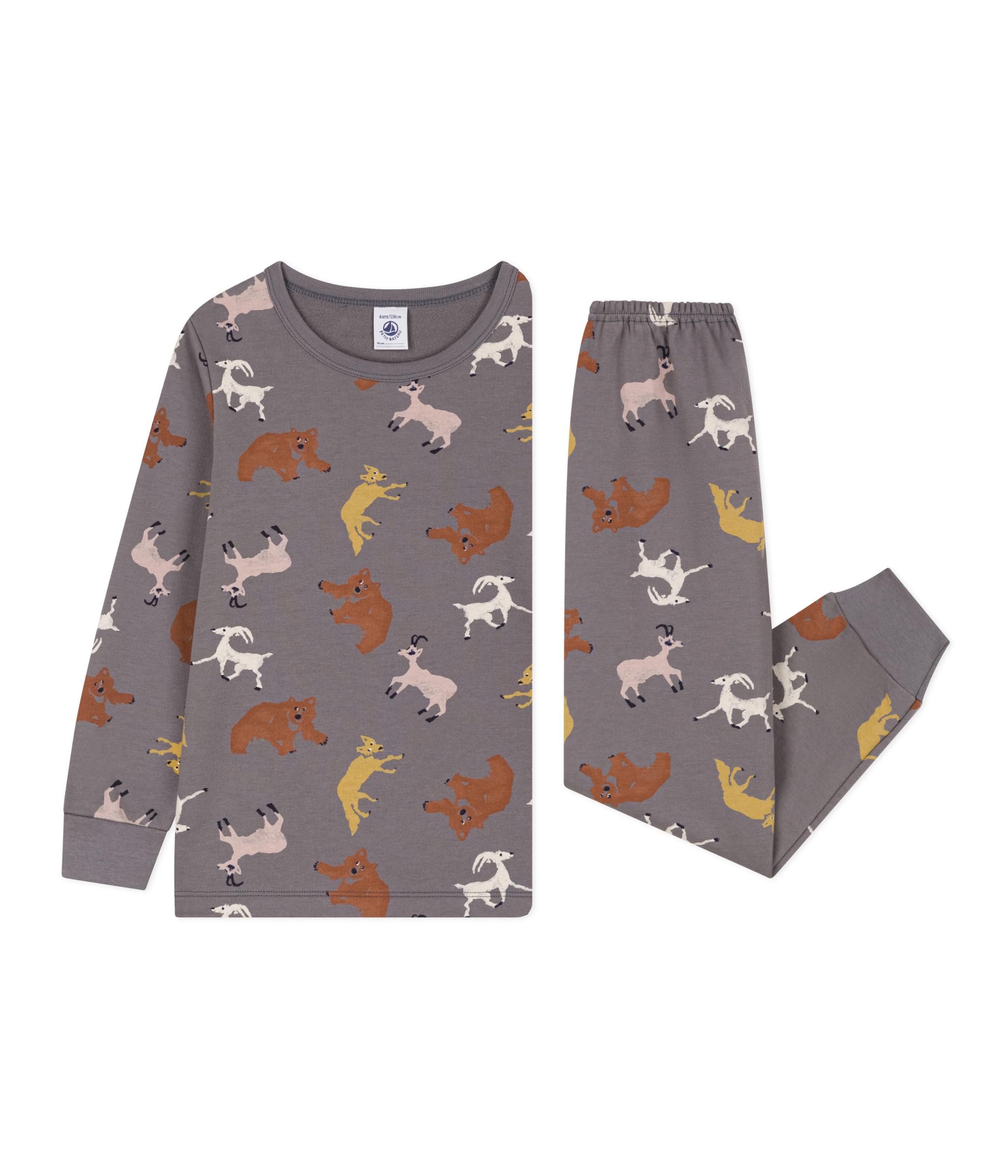 Petit Bateau Unisex Kinder Pyjama