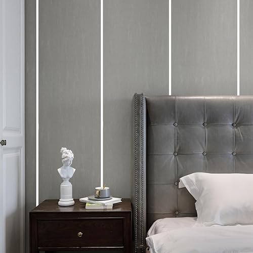 Miniatura 7 de JSIWOTH Moldura de 525 pies para despegar y pegar moldura impermeable blanca para paredes bordes marcos de ventanas azulejos de salpicaduras ribete