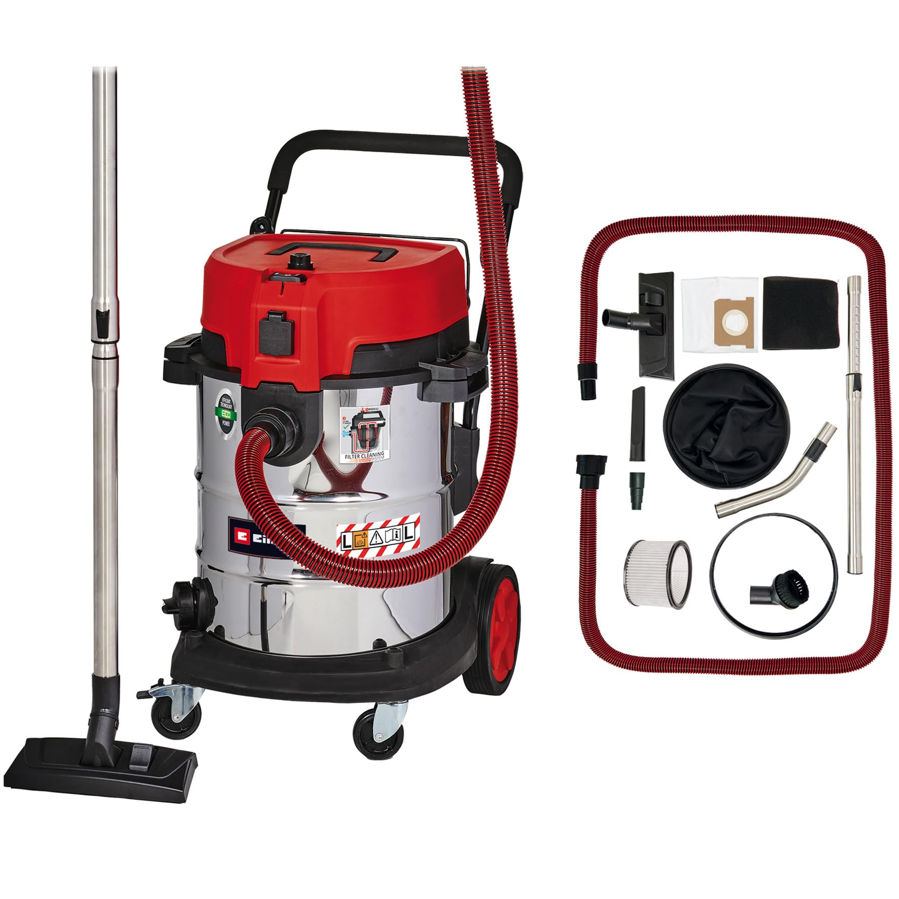 Einhell Pompa automatica per acqua domestica GC-AW 6333 | 630 W | pressione 3,6 bar | portata 3300 l/h | prevalenza 36 m | funzione auto. | altezza di aspirazione 8 m | display a LED