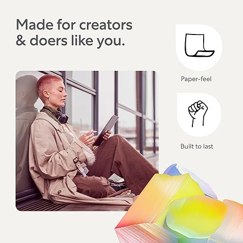 Miniatura 5 de Paperlike 2.1 - 2 protectores de pantalla para iPad 10.2 de 9 generación de pulgadas (20192021)  Protector de pantalla transparente para tomar notas