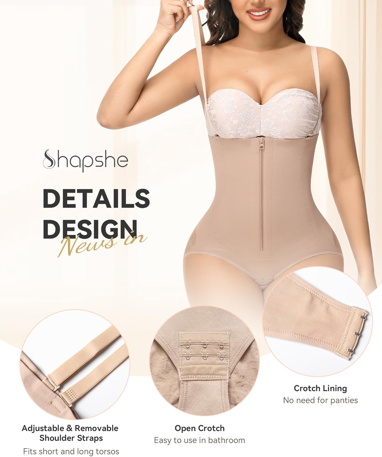 SHAPSHE Faja Colombiana Reductora Y Moldeadora Strapless Stage 2 3 Fajas Postparto Para Mujeres Compression Garments After Tummy Tuck Body Shaper Panty Girdles for Women - Image 6