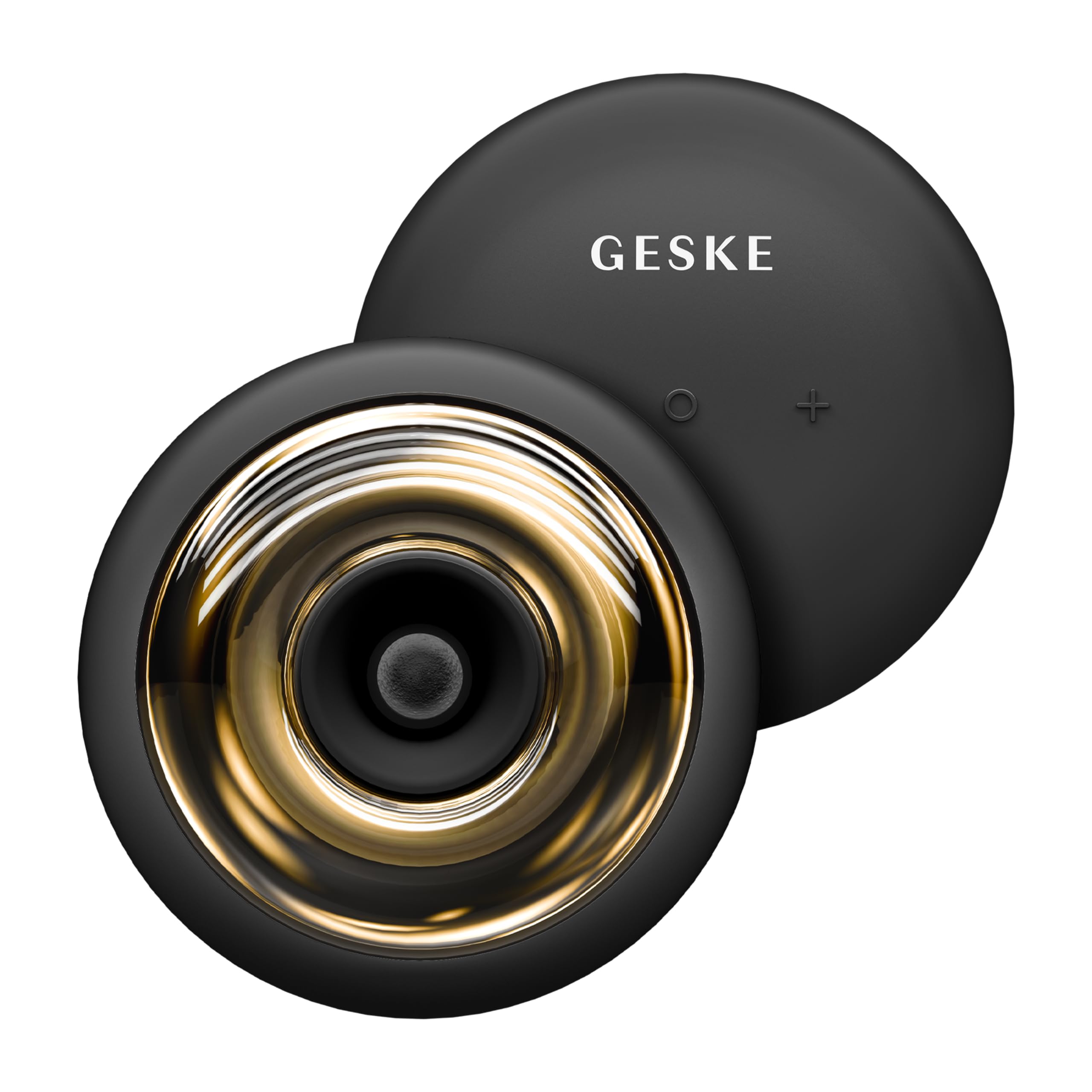 GESKE Sonic Cool & Warm Face & Body Massager 9 in 1 Massaggiatore | SmartAppGuided™ | Viso/corpo | Raffreddamento e riscaldamento senza batteria | Rassoda, rilassa e sgonfia | SmartSonic