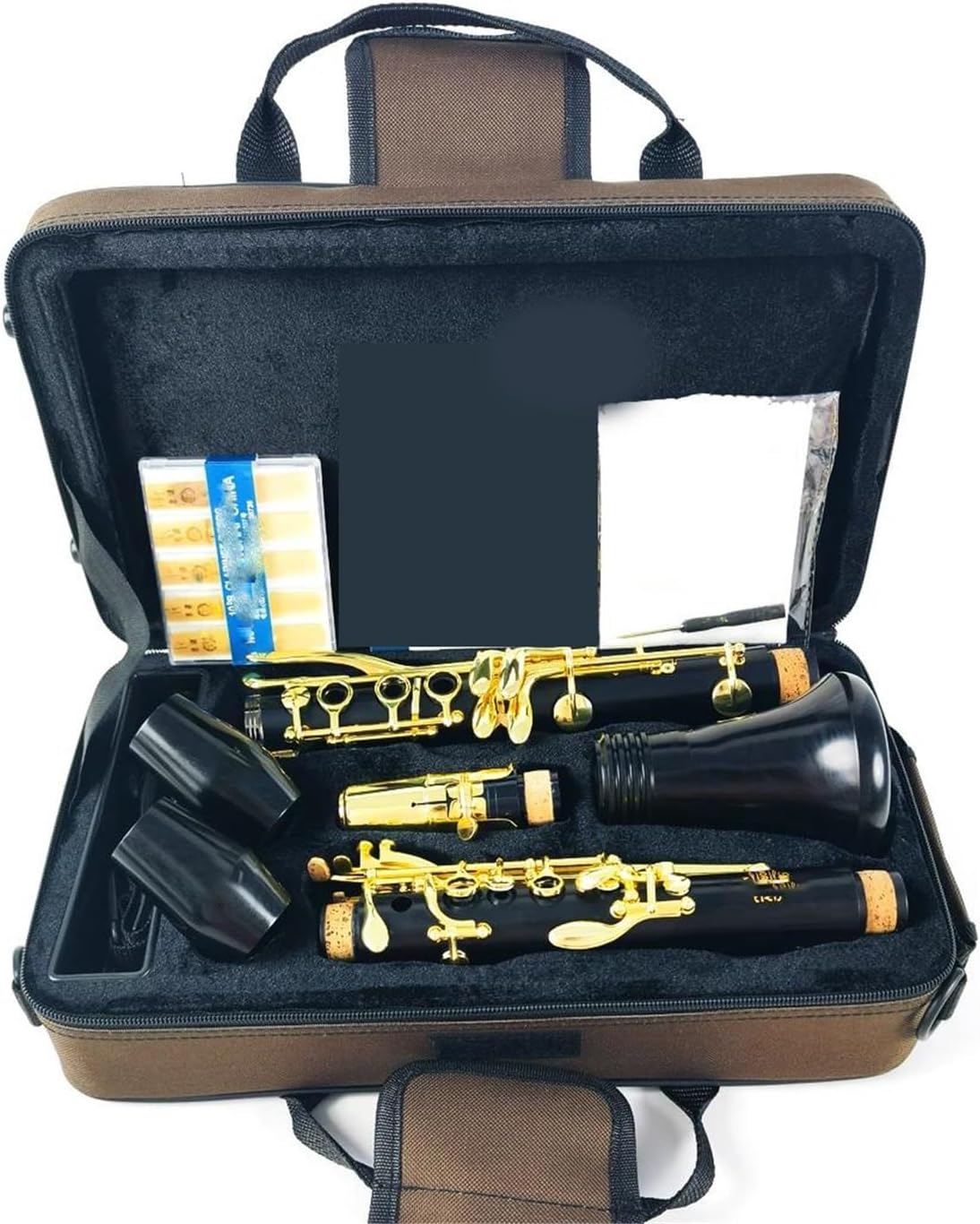 17 Key B Flat Clarinet With Ebony Body Clarinet Set
