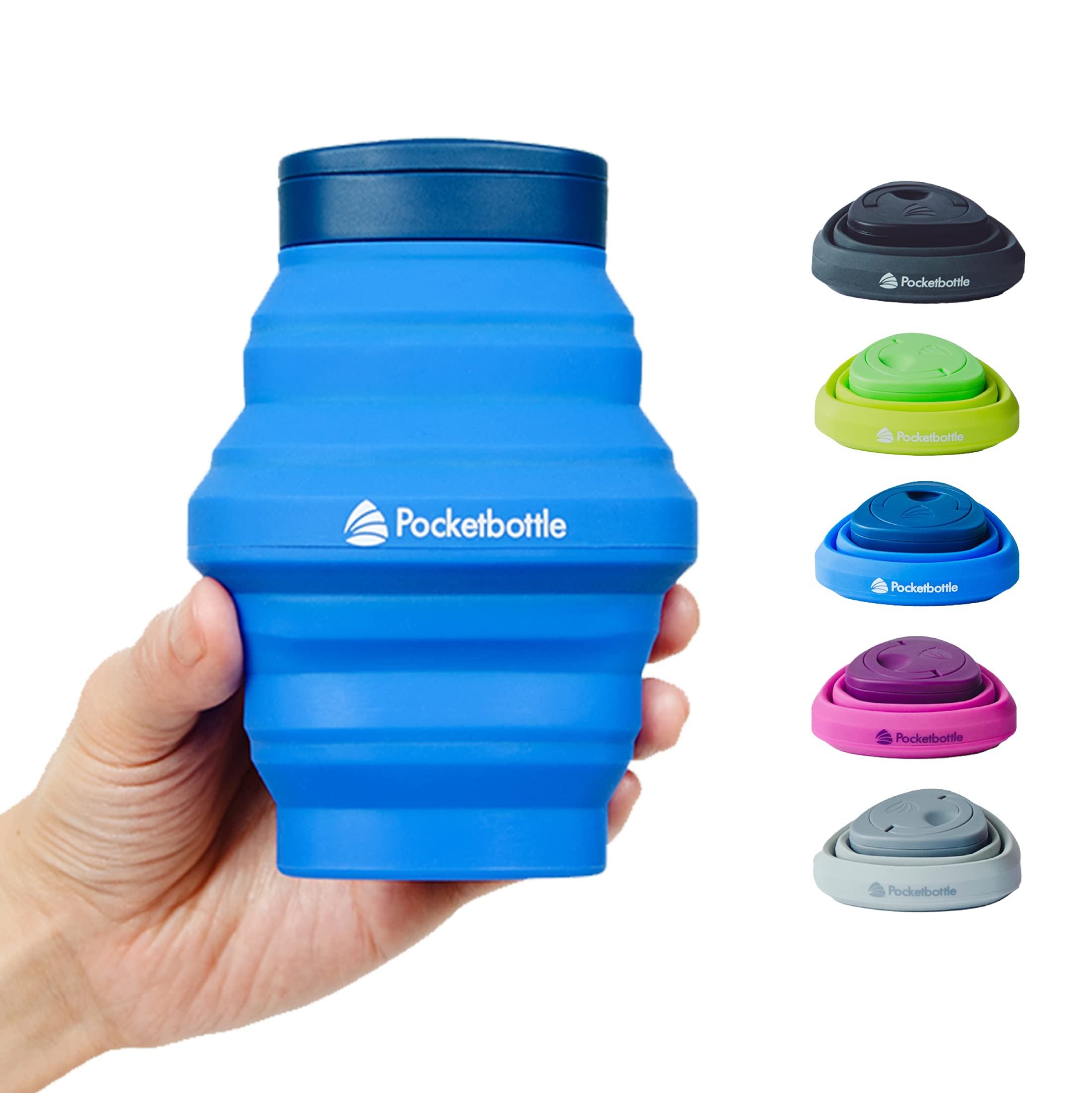 Amazon | Pocketbottle ポケットボトル シリコンボトル 折りたたみ