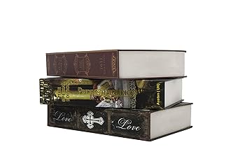 アンティーク・コインで資産を防衛せよ = Protect Your Asset… Chinoiserie Diversion Book Safe Storage Box (Size 8.7