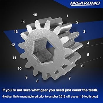 peakセット Amazon.com: Misakomo 15-Tooth Spur Gear Pack Assembly