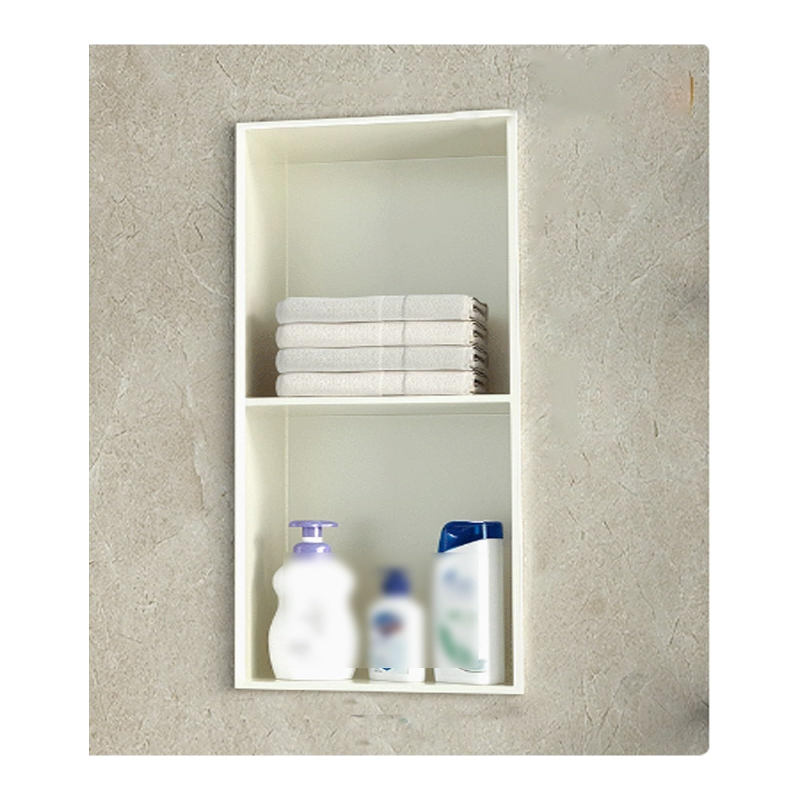 Cabine de douche acier inoxydable finis les joints de carrelage
