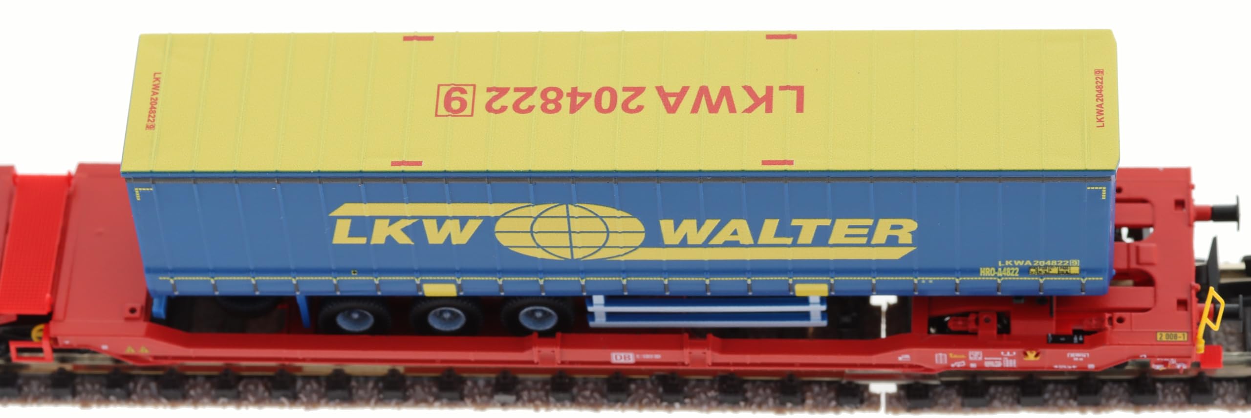 Fleischmann 6660050 N Doppeltaschen-Gelenkwagen T3000e der DB AG Spedition LKW Walter