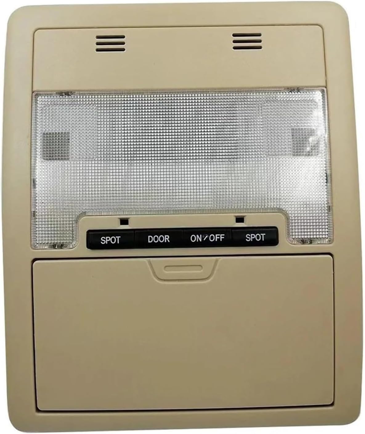 Overhead Console Lamp For Toyota For Land For Cruiser 2008-2018 LC200 Front Reading Light Indoor Lignt Car Roof(Grey)