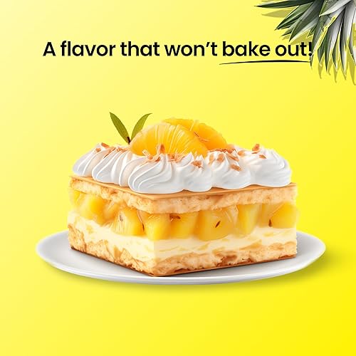 Miniatura 4 de LorAnn Emulsión de piña para panadería, 4 onzas, extracto intenso de sabor a piña para hornear, galletas, glaseado, helado, pastel de piña, batidos