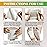TEWEAE 62 Pads Foot Pads Natural Turmeric & Ginger, Wormwood, Bamboo Vinegar, Included 62Pads Goodnight Patches and 62 Adhesive Sheets