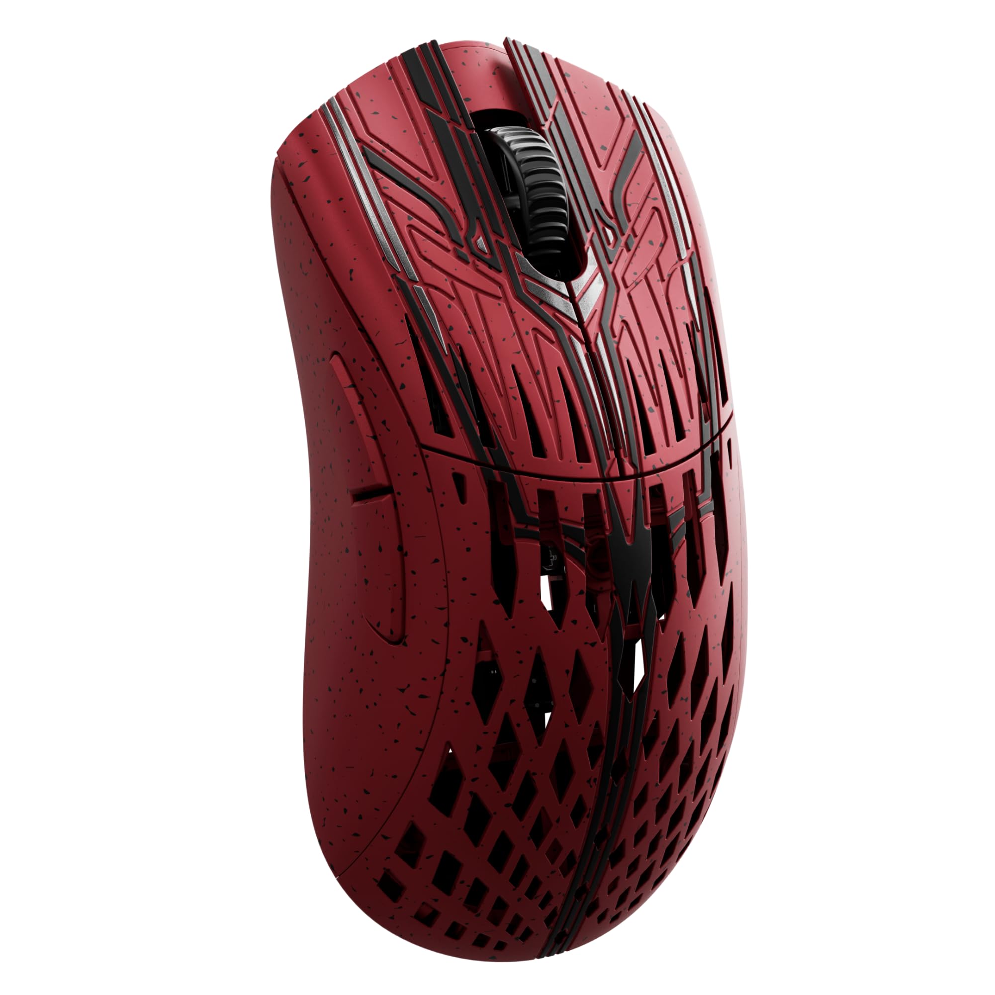 Pwnage Stormbreaker Max CF - Ratón inalámbrico de magnesio para juegos, 8 kHz, 46 gramos, ultraligero, eSports Pro Gamer, Flawless Professional 3950 XERO, sensor óptico 36.000 DPI - 8000 Hz -120 horas