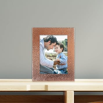 Lawrence Frames Metal Frame, Hammered, Copper