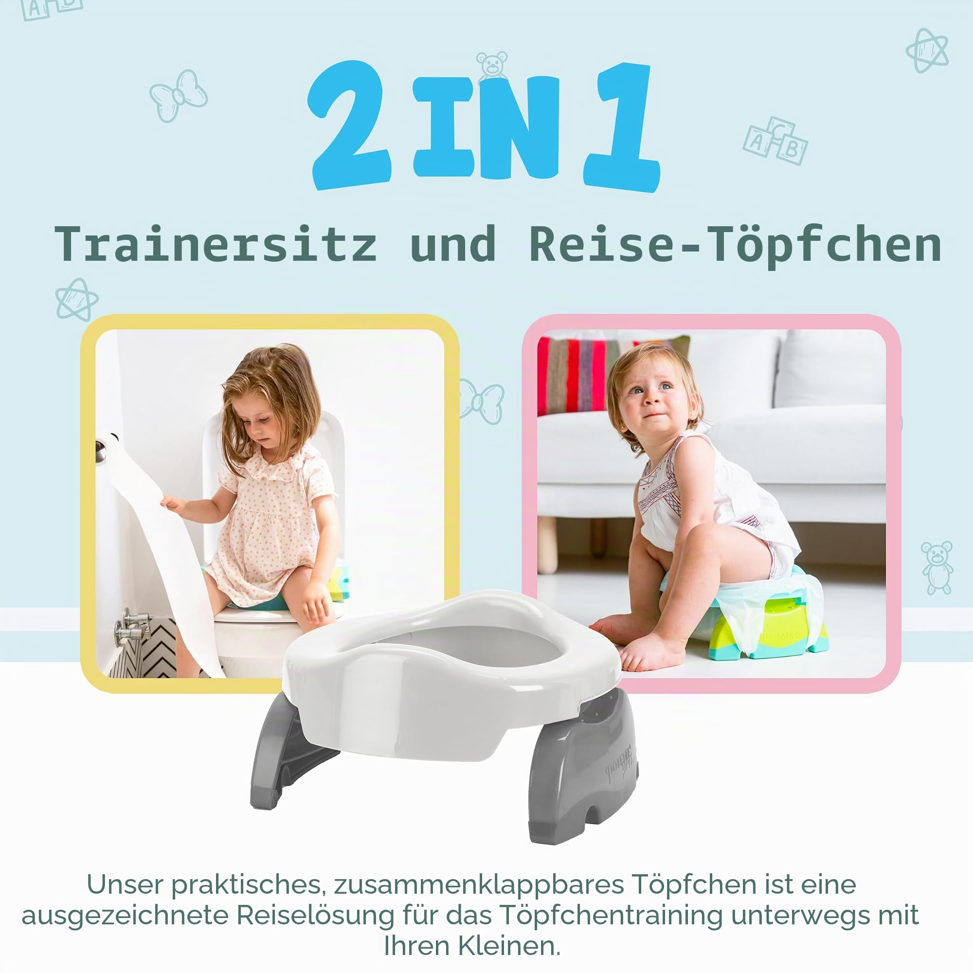 Potette Plus Travel Potty, violett