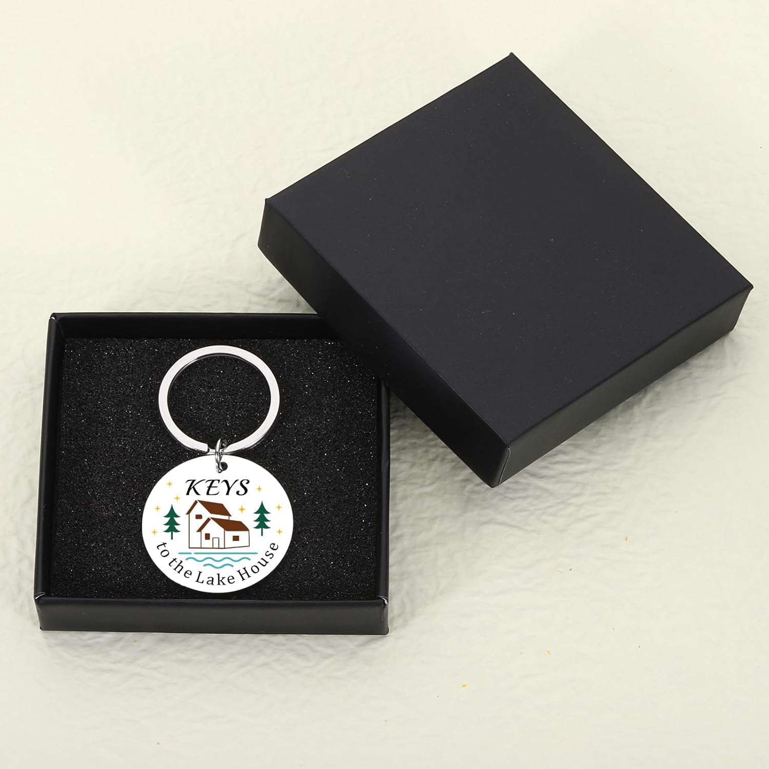 House Warming Gifts for Women, New Home Keychain for First Time Homebuyers, New House Keychain for News Homeowners, First Time Home Owners Essentials, Houses Essentials for New Homes, Lake House Gifts - Image 6