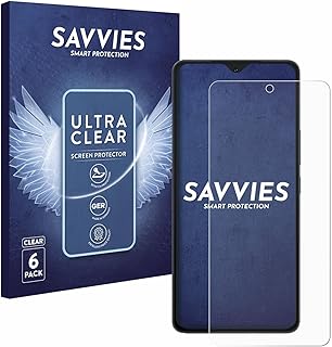 Savvies Screen Protector compatible with Vivo iQOO 11s Protection Film Clear 6-Pack