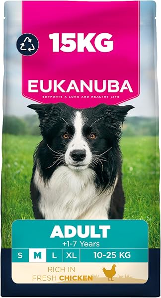 Eukanuba Fresh Chicken Complete Dry Dog Food 15KG