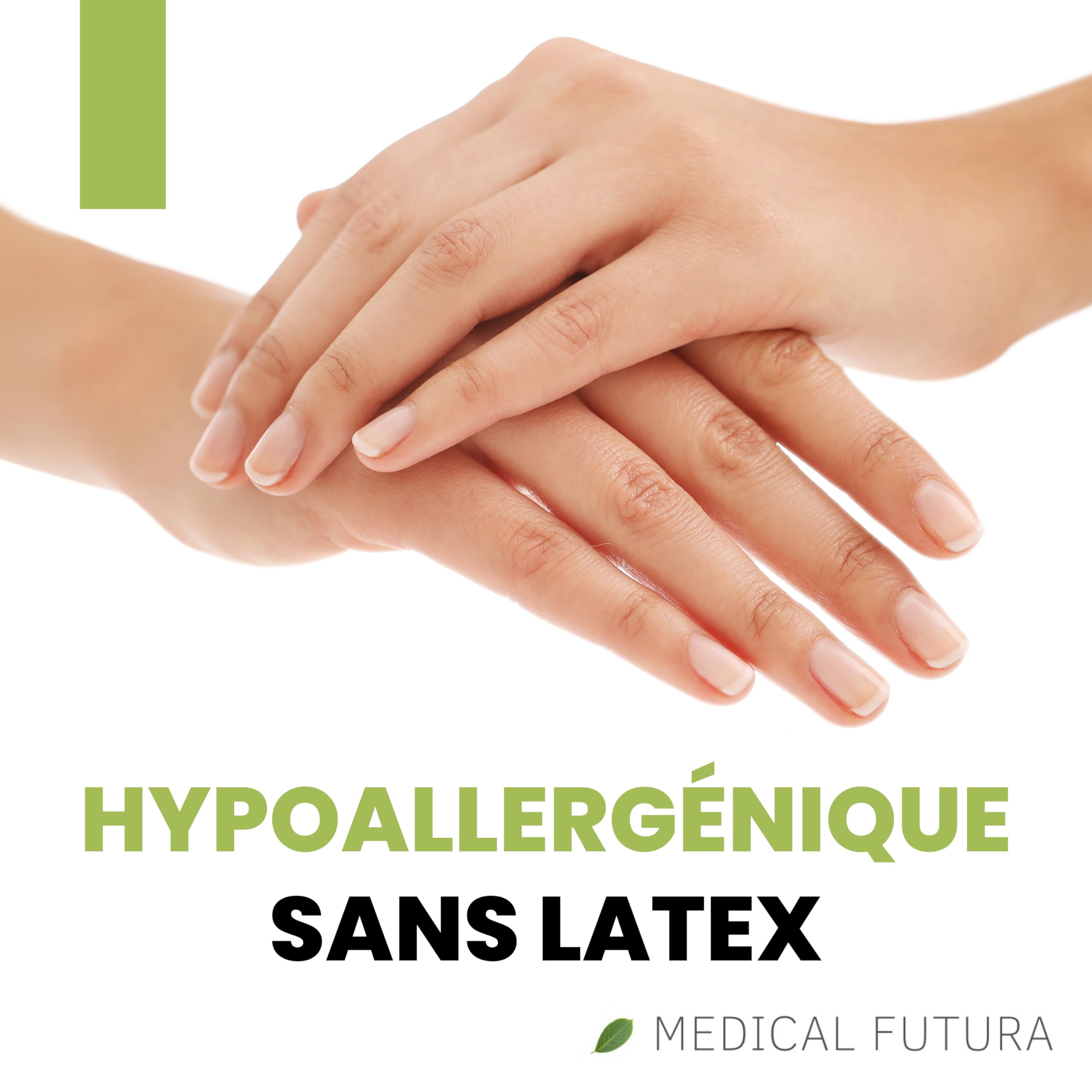 1000 Gants Nitrile S Noirs Jetables Hypoallergéniques Gr. 4.0, Sans Poudre, Sans Latex, Idéals pour Esthéticiens, Tatoueurs, Mecanicien et Secteurs Médicaux (S, Noir)
