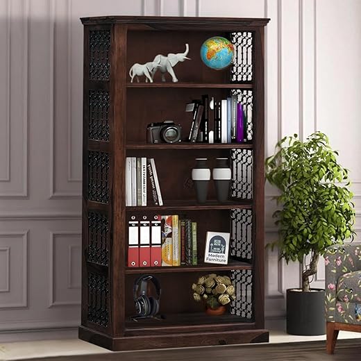 Contemporary Sheesham Wooden Bookshelf