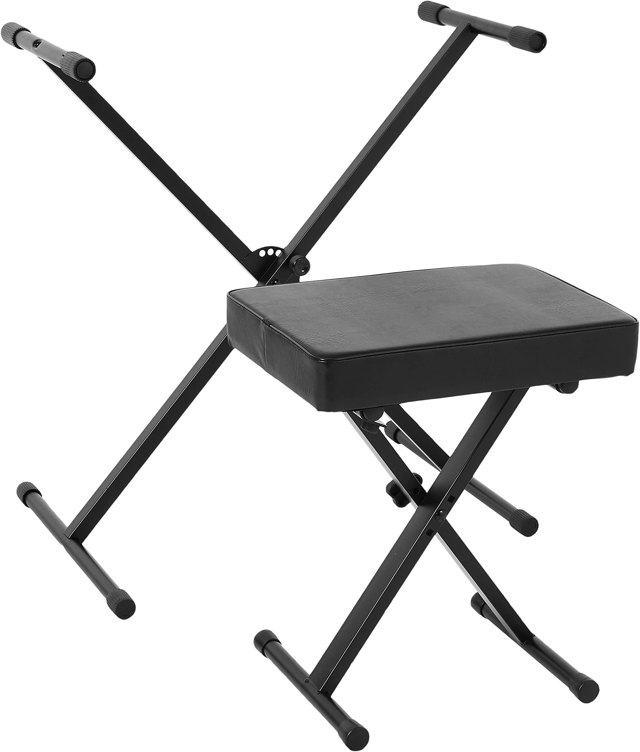World Tour Single X Keyboard Stand and Deluxe Bench Package