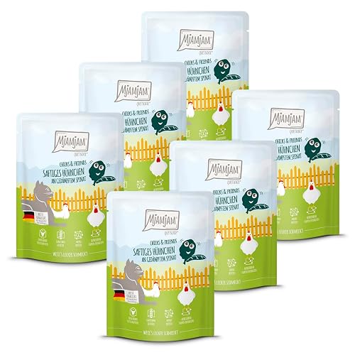 MjAMjAM - Comida húmeda Premium para Gatos - Quetschie
