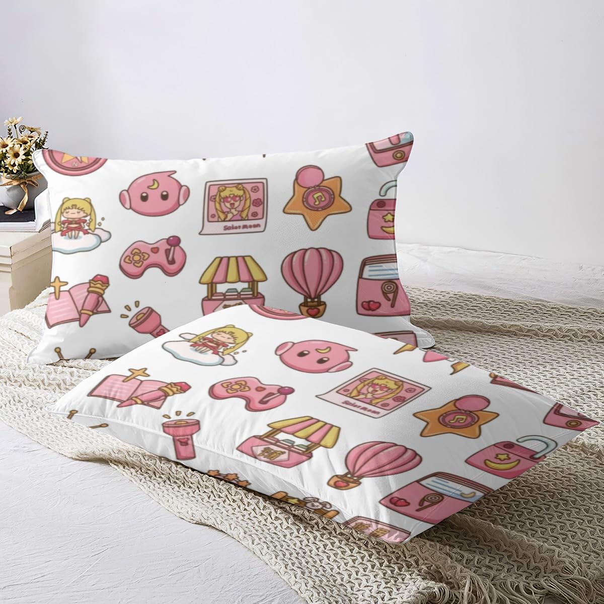 Amazon｜美少女戦士セーラームーン 布団カバー 3点セット 掛け布団