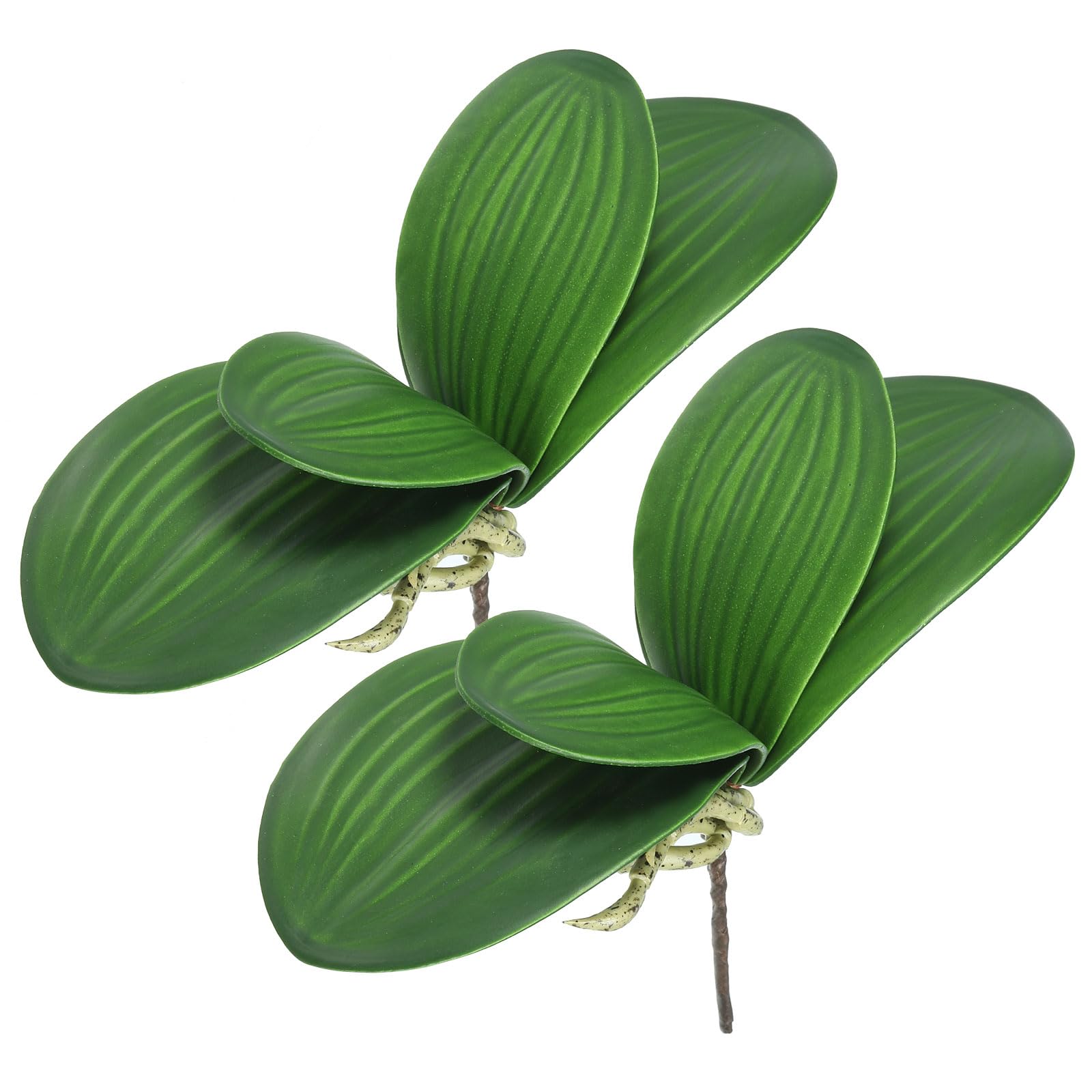 PATIKIL Faux Orchid Leaves 4.3 Inch