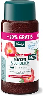Kneipp Bath Crystals Back & Shoulder + 20% Free – with Valuable Extract of Devil's Claw – Soothing, Warming, Relaxing – 720 g 1 g (720er Pack)