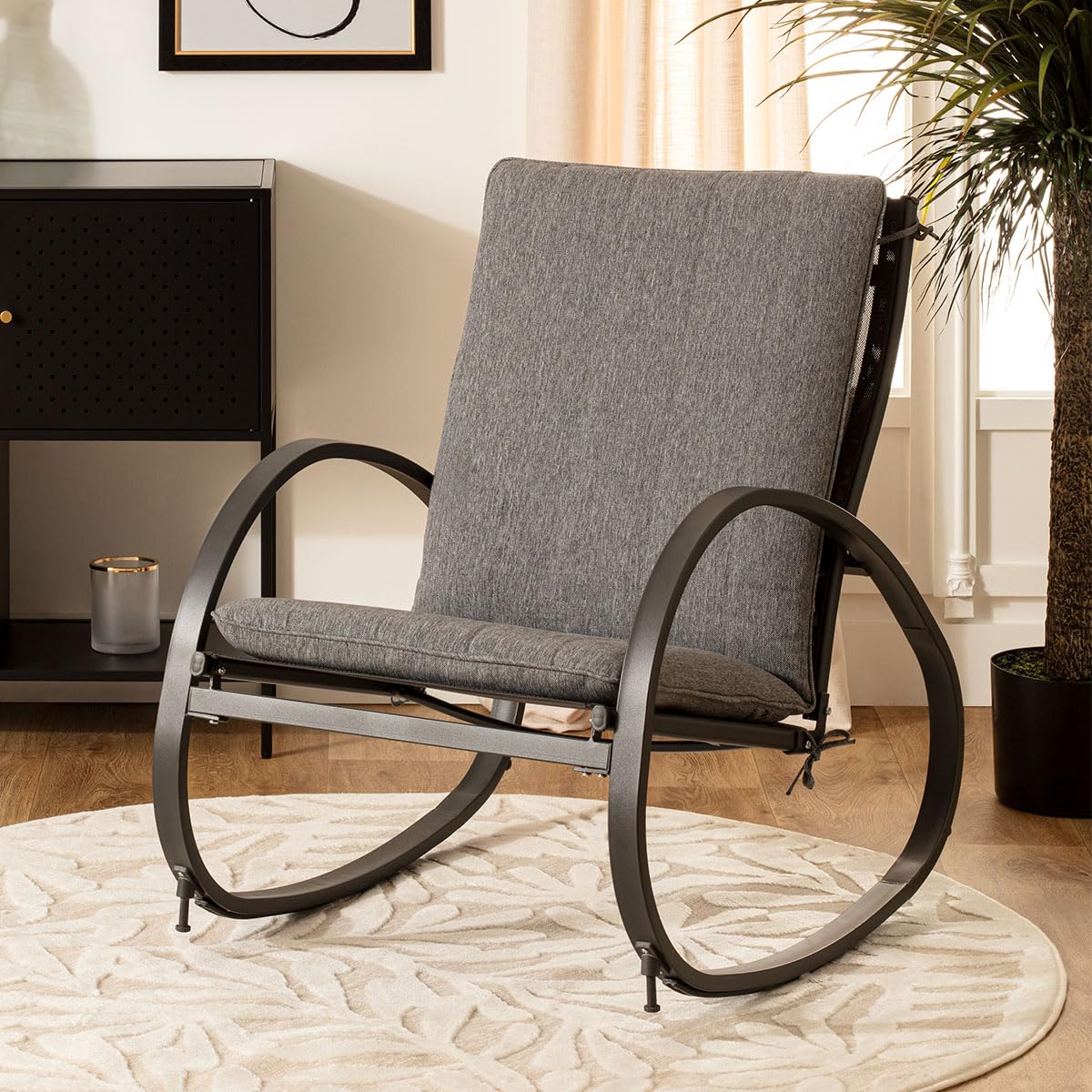 Hespéride - Fauteuil à Bascule Nevada Graphite