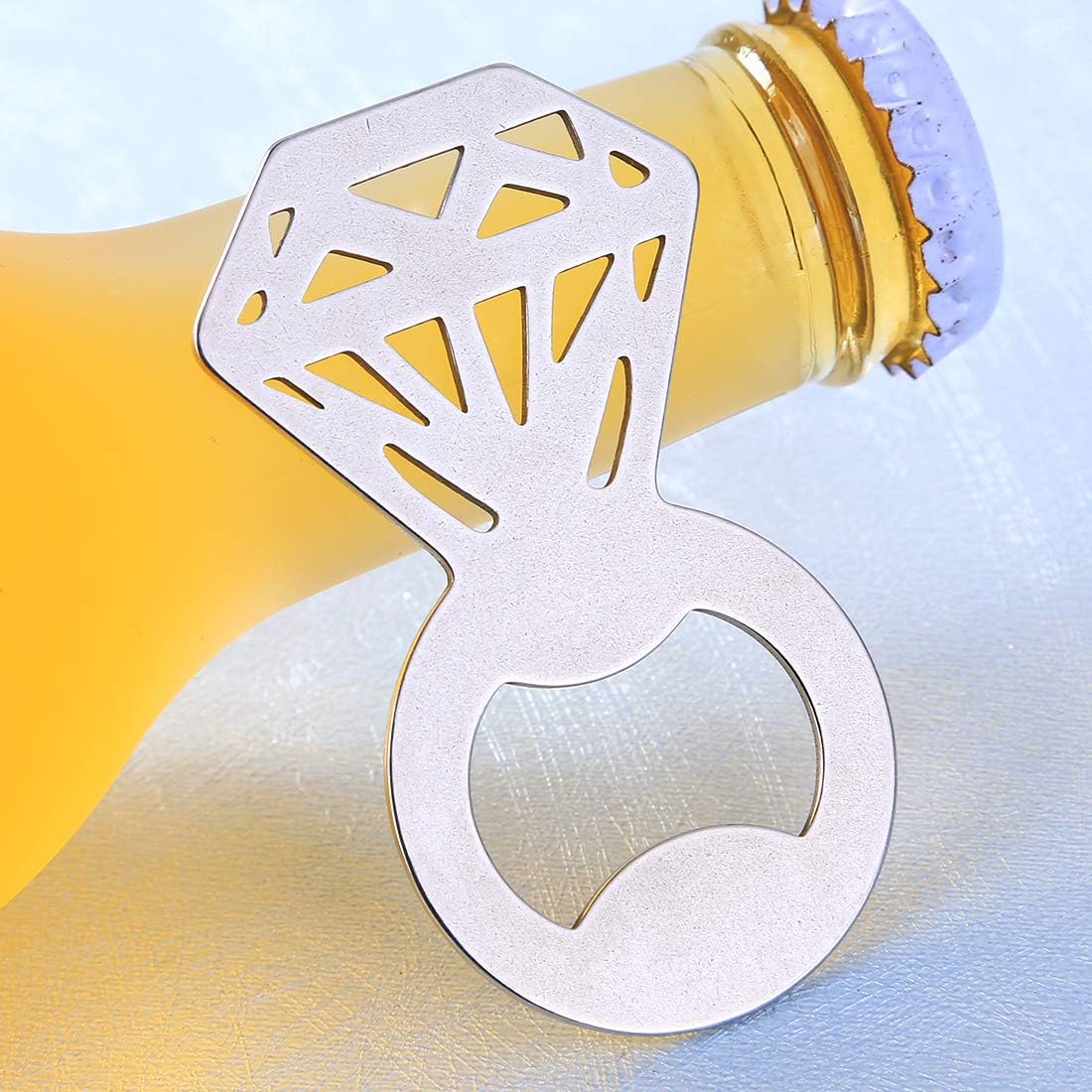 Frее Shірріng Ovеr $50 Yuokwer 12 pcs Bridal Shower Party Favor Bottle Opener Diamond Ring Shape for Wedding Party Favor for Guest Baby Shower Birthday Supplies Gift & Decorations Beer Accessories(Ring,Silver 12pcs) Amаzіng 🔥 Yuokwer 12 pcs Bridal Shower Party Favor Bottle Opener Diamond Ring Shape for Wedding Party Favor for Guest Baby Shower Birthday Supplies Gift & Decorations Beer Accessories(Ring,Silver 12pcs)