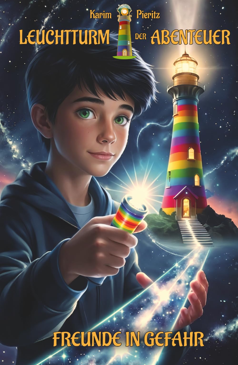 Leuchtturm der Abenteuer Trilogie 1 Freunde in Gefahr - Spannende und lustige Fantasy-Kinderbücher ab 10 Jahren für Jungen und Mädchen: Schönes Kinderbuch und tolles Geschenk für Kinder