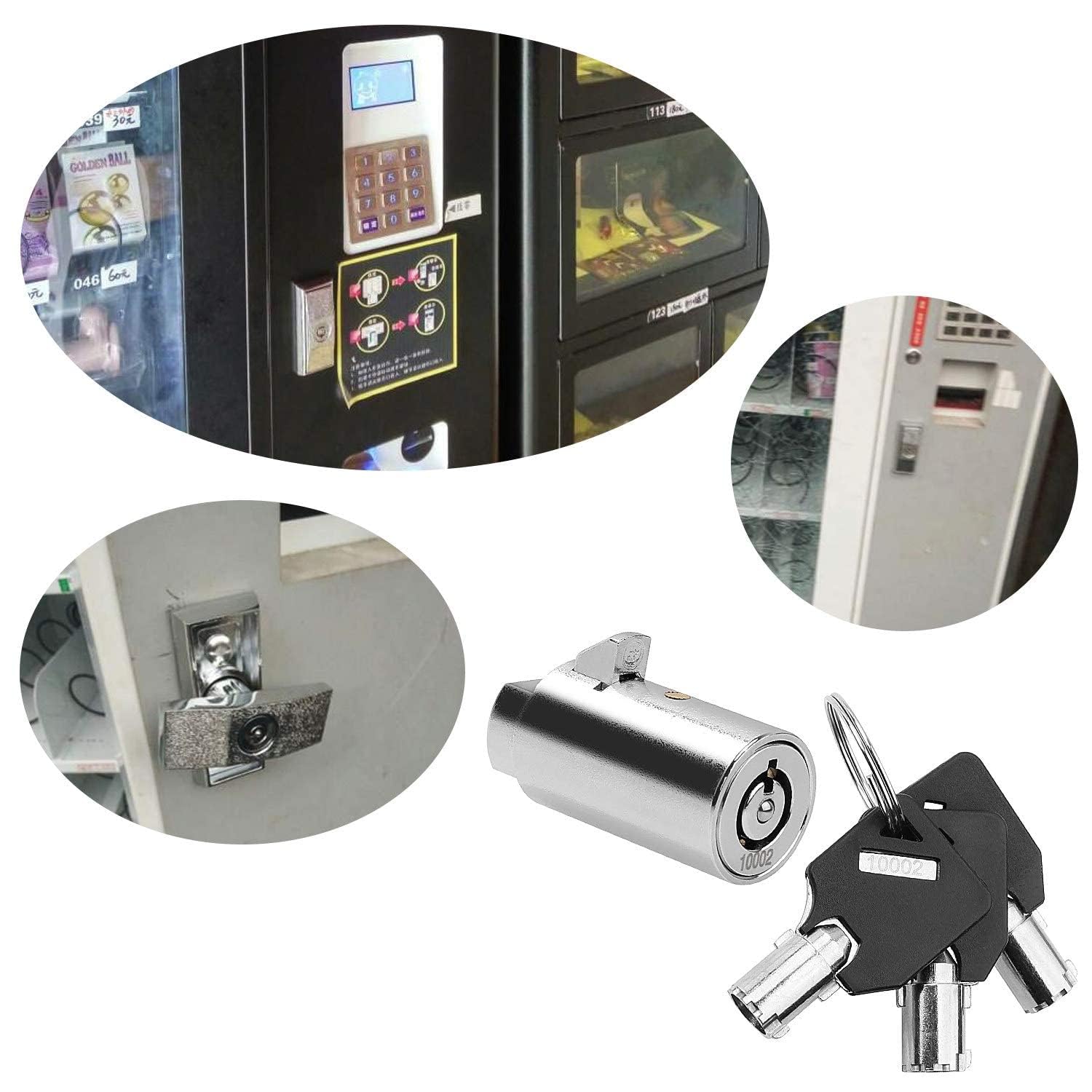 Amazon.com: STARVAST Tubular Key Lock for Vending Machines, Zinc