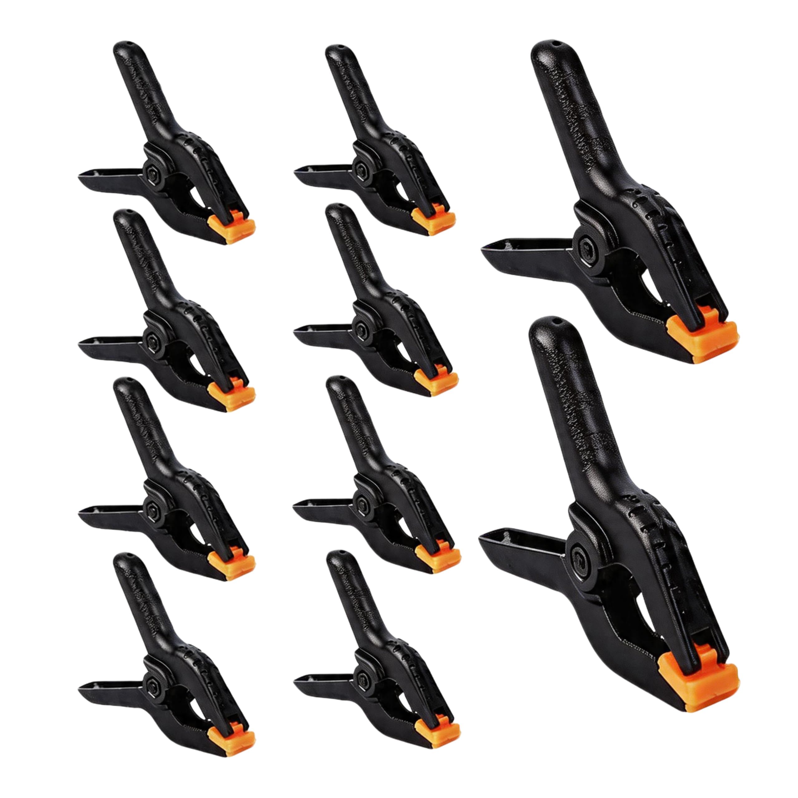 3.5 Inch 10pcs Plastic Small Spring Clamps Heavy Duty Clips Plastic Clips