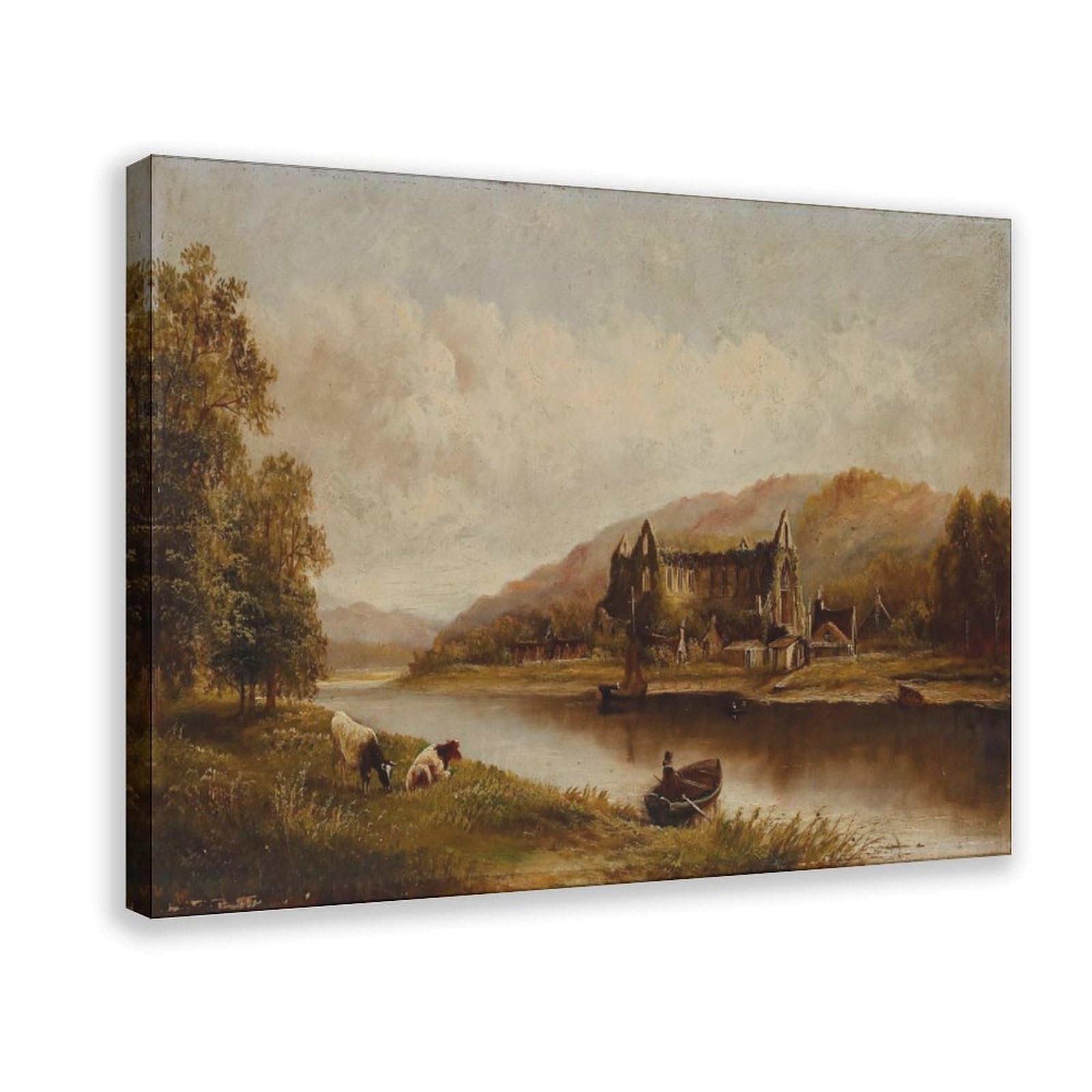ANFOTCM Henry Harris (1852 plakat na płótnie, dekoracja sypialni, sport, krajobraz, biuro, pokój, prezent, 50 x 75 cm)