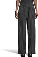 Vista 1 de Uncommon Threads Pantalón de chef holgado teñido de hilo para mujer