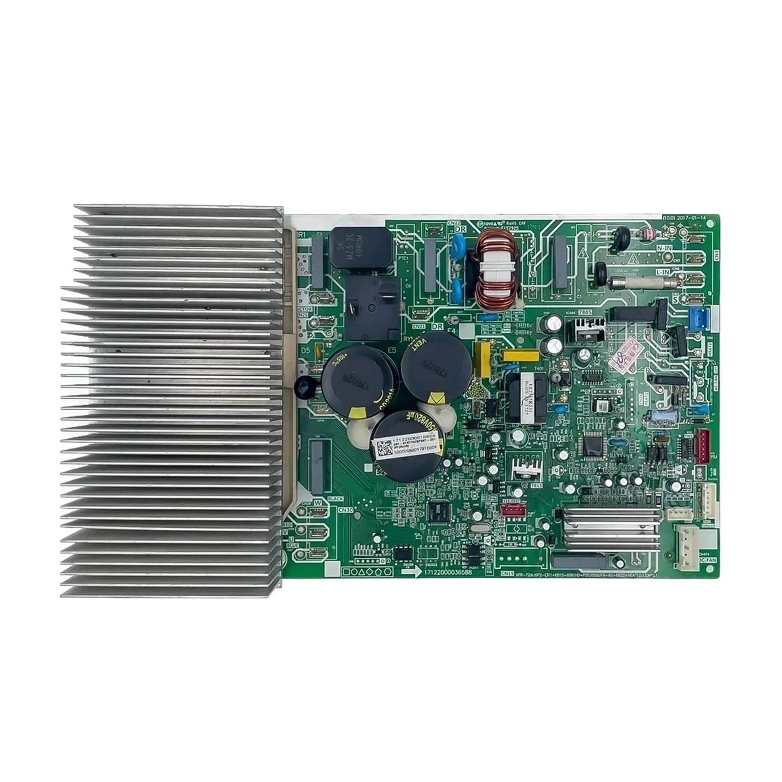 SQJZWOD Compatible with Midea. Air Conditioner Control Board KFR-72W/BP2-(311+0515+6061HD+PSS30S92F6-AG+6822+Heat).D.13.WP2.1 17122000036588 PCB