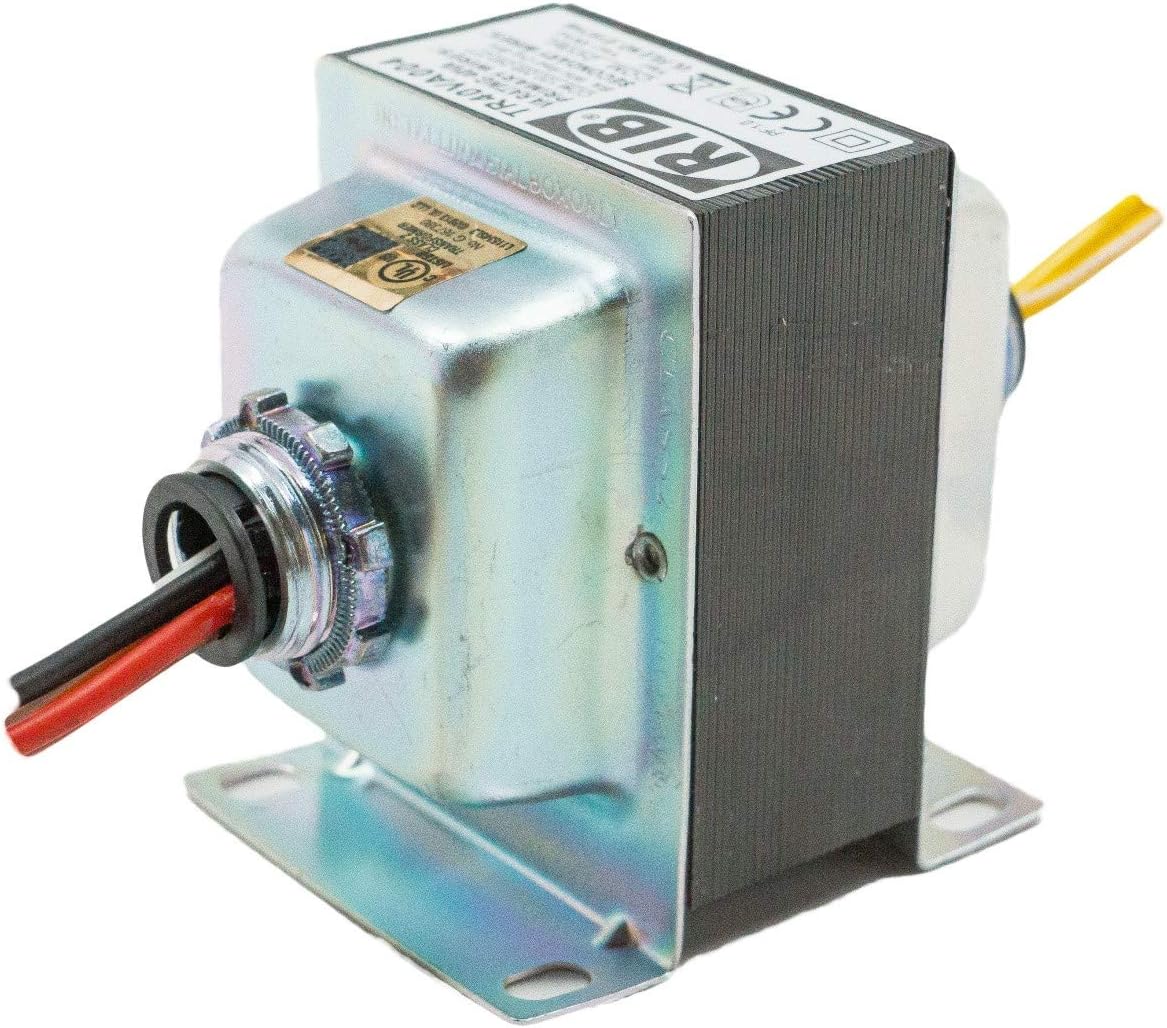 Functional Devices TR40VA004 Transformer, 40 VA, 277/240/208/120 to 24 Vac, Foot and Dual Threaded Hub Mount