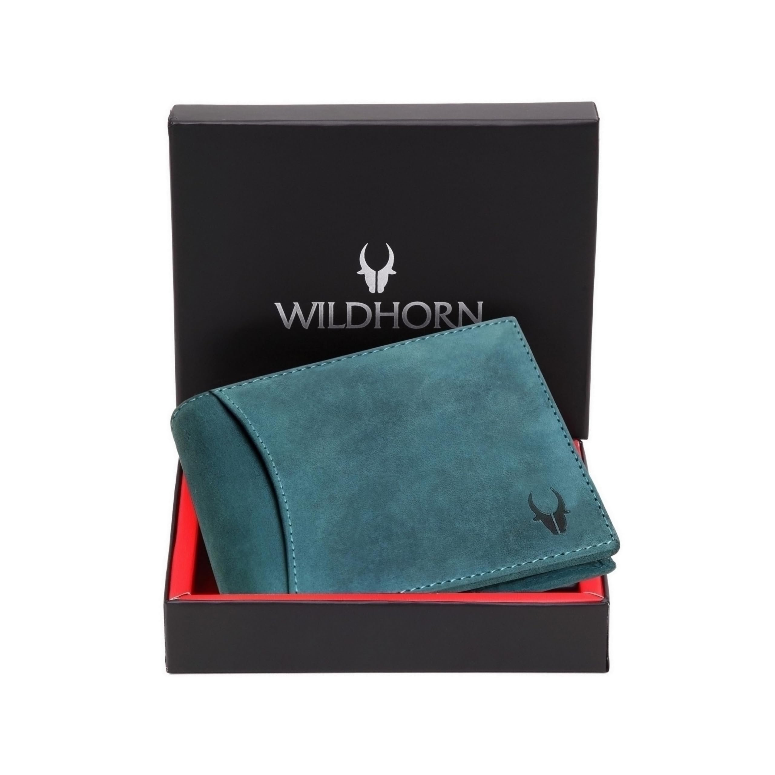 WILDHORN RFID Protected Mens Leather Wallet