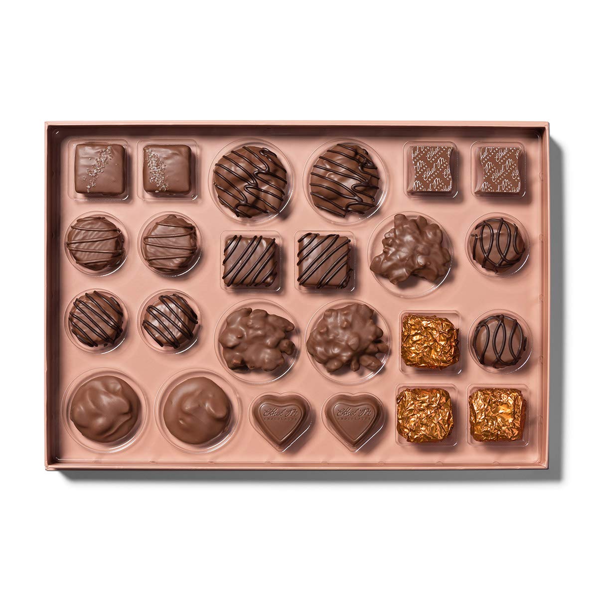 Buy Ethel M Chocolates Deluxe 24Piece Chocolate with Gourmet Fillings