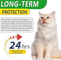 Vista 6 de Antibióticos para gatos para infecciones, antibióticos naturales para gatos, multivitamínicos líquidos para gatos, antibióticos para gatos que