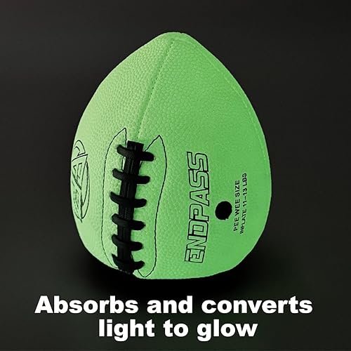 Miniatura 3 de Pass and Catch - Luz absorbente que brilla en la oscuridad, Pasa atrás Equipo de práctica de entrenamiento de fútbol para jóvenes manejo de pelota