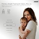 Hack Athletics Premium Bluetooth BMI Body weight Scale for Men & Women | 180kg BMI & Body Fat Analyzer | 14 Body Metrics| Large LED display | 24 users | Syncs with iOS & Android | 1YR Warranty (Black) gallery image
