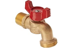 Mueller Industries 1/2" Ball Valve Hose Bibb