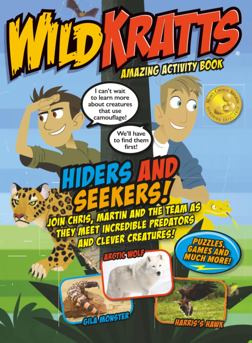 WILD KRATTS AMAZING ACTIVITY BOOK: HIDERS AND SEEKERS!